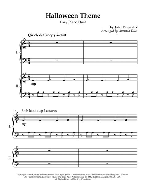 sheet music halloween|halloween theme sheet music free.